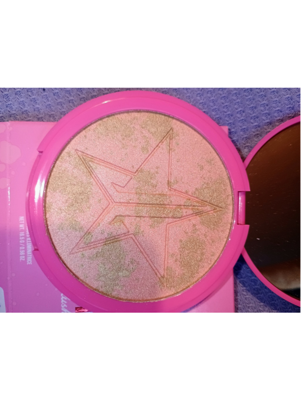 Women's Jeffree Star Cosmetics Skin Frost Highlighter Peach and Desist